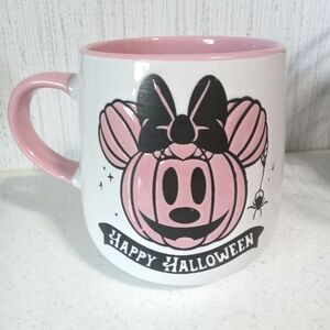 Minnie mouse pink halloween mug , pink Minnie pumpkin mug , Minnie mouse mug NWT